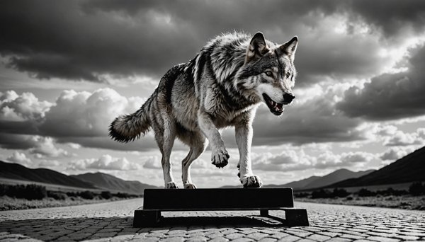 Saut de loup en tôle damier aluminium : sécurité à 2,50 m